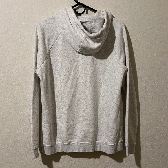 NWOT Light Heathered Gray Nike Hoodie Sweatshirt - Picture 2 of 3